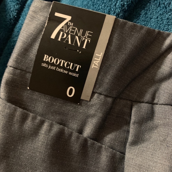 New York & Co Soft Grey Slack 0 Tall/New - Picture 3 of 6